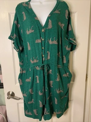 Pantalones Cortos Jersey Torrid, Talla 2 Foto 1 de 4