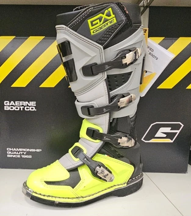 Stivale motocross Gaerne GX 1 Colore giallo grigio N 41 - Immagine 1 di 1