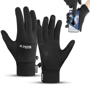 Windproof Waterproof Touch Screen Winter Gloves Thermal Warm Mittens Men Women - Picture 1 of 16