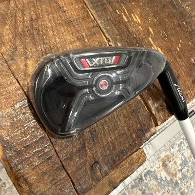 New Adams XTD Black 6 Iron OZIK Q-85 Regular Flex Graphite RH 38” Demo STD - Image 1 of 4