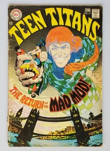 Teen Titans #17 (DC 1968) Mad Mod VG- - Picture 1 of 3