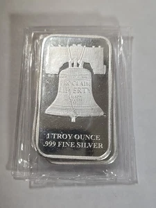 Lingotes We the People Proclaim Liberty Bell SD 1 OZ .999 - Imagen 1 de 2