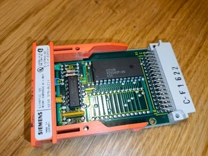 SIEMENS SIMATIC S5 6ES5 375-0LC11 Memory Submodules 2 x 8 Bit 1 Piece - Picture 1 of 8