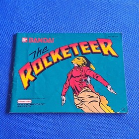 Nintendo NES: The Rocketeer [Instruction Book Manual ONLY]