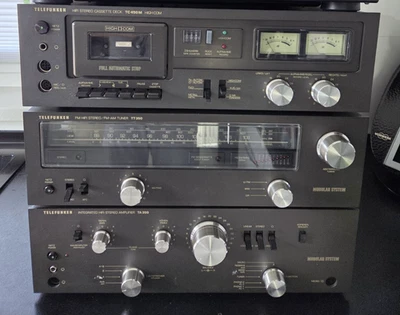 TELEFUNKEN Stereoanlage Verstärker Tuner Tapedeck  TA350 Vintage - Bild 1 von 3