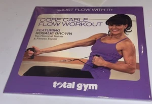 Total Gym Core Cable Flow Workout DVD featuring Rosalie Brown New Factory Sealed - Picture 1 of 2