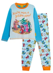 Kids Zog the Dragon Pyjamas Boys Full Length Pjs Girls Nightwear Set Loungewear - Picture 1 of 13