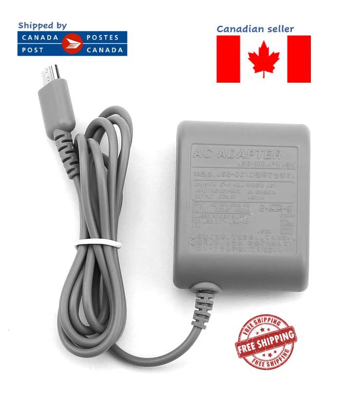 Nintendo DS Lite / DSL / NDSL AC Adapter Power Supply Home Wall Charger - Image 1 of 1