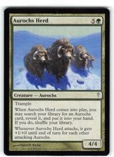 Aurochs Herd *Common* Magic MtG x1 Coldsnap SP