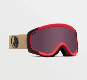 NUEVAS Gafas de Nieve Volcom Attatta Juventud Naranja Choque Arena/Bronce Claro - Imagen 1 de 1