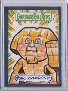 2021 TOPPS GARBAGE PAIL KIDS SKETCH CARD 1/1 - Victor Moreno - Picture 1 of 2