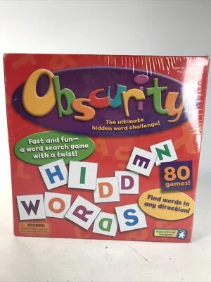 Obscurity the Ultimate Hidden Word Challenge Kids Word Search Game Educational - Image 1 of 4