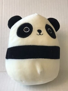 Kellytoy Squishmallows Stanley the Panda 5” Plush Black White Super Soft - Picture 1 of 9