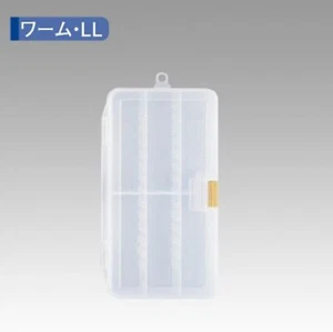 Estuche Meiho Worm LL (214 x 118 x 45 mm) Transparente (1659) - Imagen 1 de 4