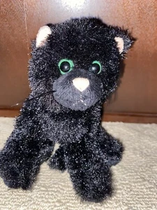 Ganz Webkinz Black Cat Plush no Code EUC - Picture 1 of 4