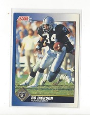 1991 Score #100 Bo Jackson Raiders