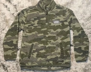 Chaqueta Eddie Bauer Niños XS 5/6 Verde Camuflada Forrada de Vellón Informal - Imagen 1 de 6