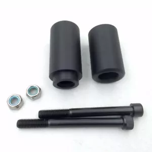 Black Frame Slider Crash Falling Protector For Kawasaki Ninja ZX-7R 1996-2003 - Foto 1 di 5