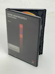 Adobe Creative Suite 4 CS4 Design Premium Mac OS Student Edition Installer Discs - Picture 1 of 7