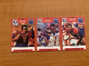 1991 Stimoral Rugby League NRL Cards Newcastle Knights - Picture 1 of 2