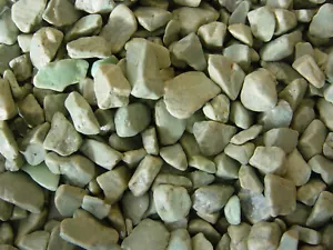 25 kg Marmor Kies grün Gartenkies Zierkies Grabkies Gabionensteine 10-30mm - Bild 1 von 2