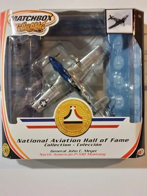 2002 Matchbox Collectibles North American P-51D Mustang Diecast Plane 1/72 HOF - Image 1 of 4