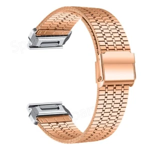 Quick Fit Metal Watch Band Strap For Garmin Fenix 7 7X/6 6X/5 5X Plus/3HR/Epix 2 - Picture 1 of 24