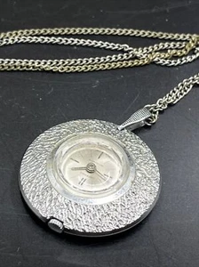 Vintage Lucerno Swiss Made Antimagnetic Watch Pendant - Picture 1 of 6