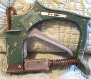 Vintage~Fletcher cucitrice a punta diamantata~avvitatore a punta di vetro~USA - Foto 1 di 9