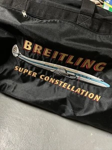 Bolso de Lona Reloj Breitling Super Constellation Negro Grande - Imagen 1 de 8