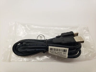 New Old Stock Sealed USB To Mini USB Data Cable V1.0 (Not USB C) - Image 1 of 4