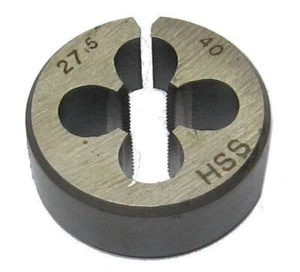 0.275 X 40 TPI THREADING DIE HIGH SPEED STEEL FOR 8MM WATMAKING LATHE COLLETS - Picture 1 of 2