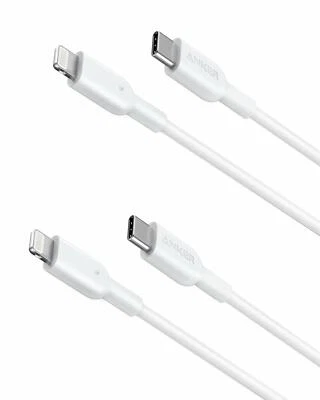 Anker USB C to Lightning Cable 3ft MFi-Certified Powerline II for iPhone 13/12/X - Image 1 of 4