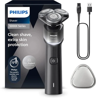 Philips Shaver 5000X Series Rasoio elettrico Wet and Dry con tecnologia Skin Pro