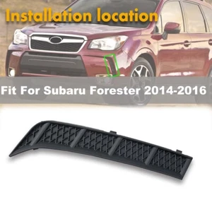 Left Driver Side Front Bumper Filler Panel Molding For Subaru Forester 2014-2016 - Picture 1 of 11
