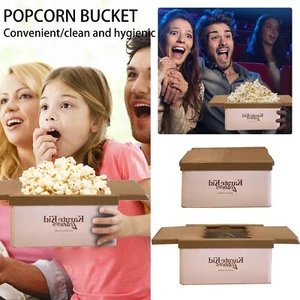 Movie Version Popcorn Bucket, Large Capacity, Fun Ornament - Picture 1 of 6