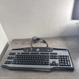 Logitech G11 Gaming Keyboard Programmable Blue Keys Wired USB - TESTED - Picture 1 of 6