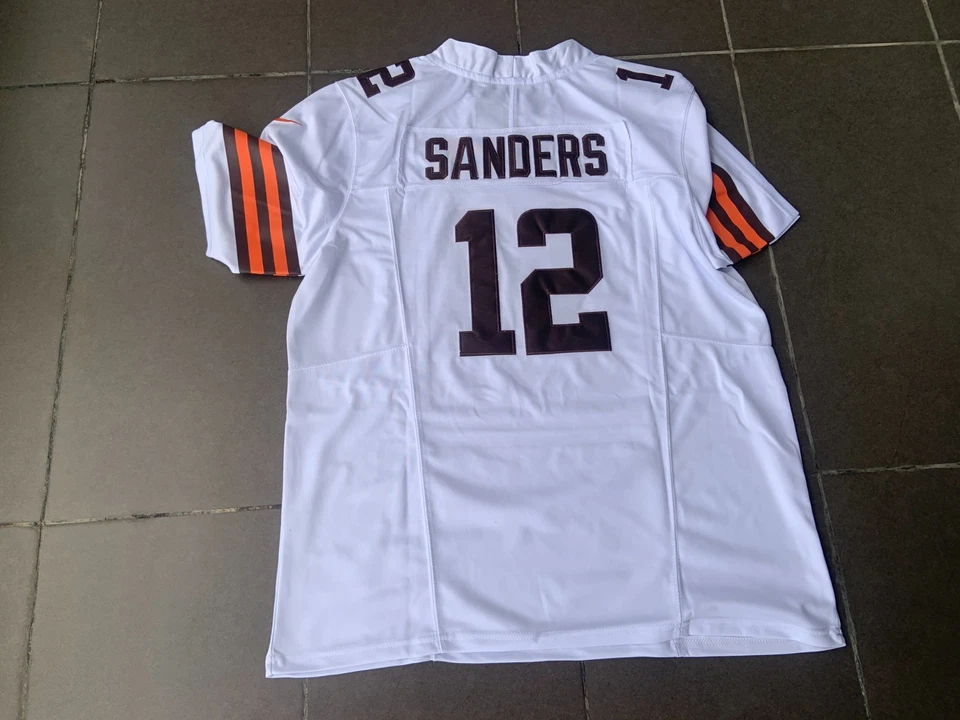!!! Camiseta deportiva Shedeur Sanders #12 Clevel Brons 2025 cosida limitada tallas para hombre Foto 1 de 4