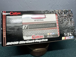 VTG NASCAR Diecast Kurt Busch #97 2003 Team Caliber 1/24 Limited Edition NIB NOS - Picture 1 of 11