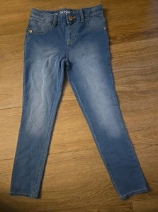Girls Mid-Rise Soft Knit Jeggings Cat & Jack Sz Small (6/7) - Picture 1 of 2