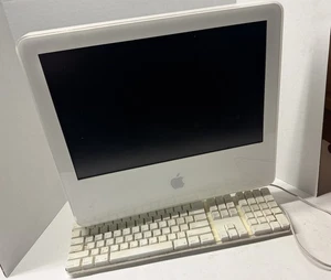 Apple iMac 2006 G5 17-inch Wide Screen NO MOUSE For Parts\Not Tested - Picture 1 of 16