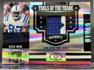 2007 Absolute Reggie Wayne Jersey Game Worn Tools Of The Trade 06/50 - Picture 1 of 2