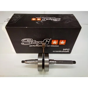 Cigüeñal Stage6 HPC MKII 80mm biela 12mm perno de pistón Piaggio Gilera Vespa - Imagen 1 de 1