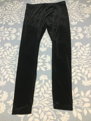 Aeropostale Velour Leggings Lazy Pants Black Size XL - Image 1 of 4