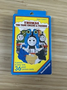 THOMAS THE TANK ENGINE FRIENDS 4 Games 36 Giant Picture Cards NEW SEALED READ - Picture 1 of 1