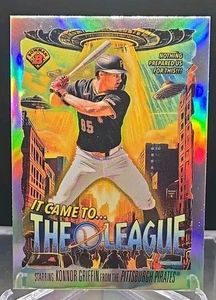 2025 Bowman Chrome Baseball Konnor Griffin IT CAME TO THE LEAGUE #IT-8 RC - Picture 1 of 2