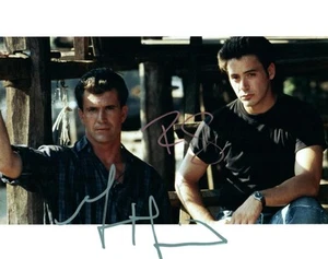 Mel Gibson Robert Downey Jr autographed 8x10 Picture signed Photo Pic PLUS COA - Picture 1 of 1