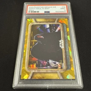 Topps Star Wars Chrome Sapphire 2024 #38 /50 PSA 9 - Picture 1 of 5