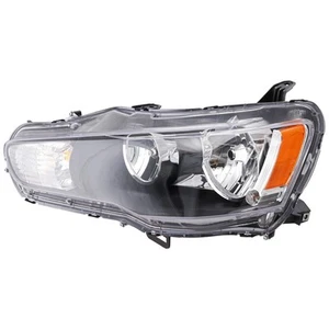 Headlight For 2009-2015 2016 2017 Mitsubishi Lancer Left With Bulb - Picture 1 of 1
