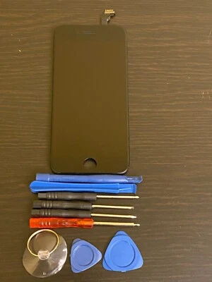Original Genuine OEM iPhone 6 Black Replacement LCD Screen--"READ" #09 - Image 1 of 4